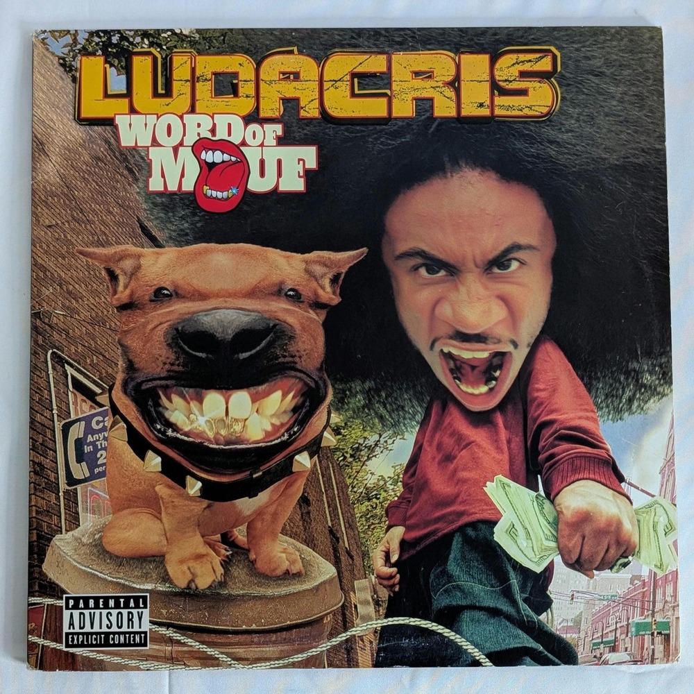 Ludacris Word of Mouf Vinyl 2LP Def Jam 2001 Vintage Rap Hip Hop Album